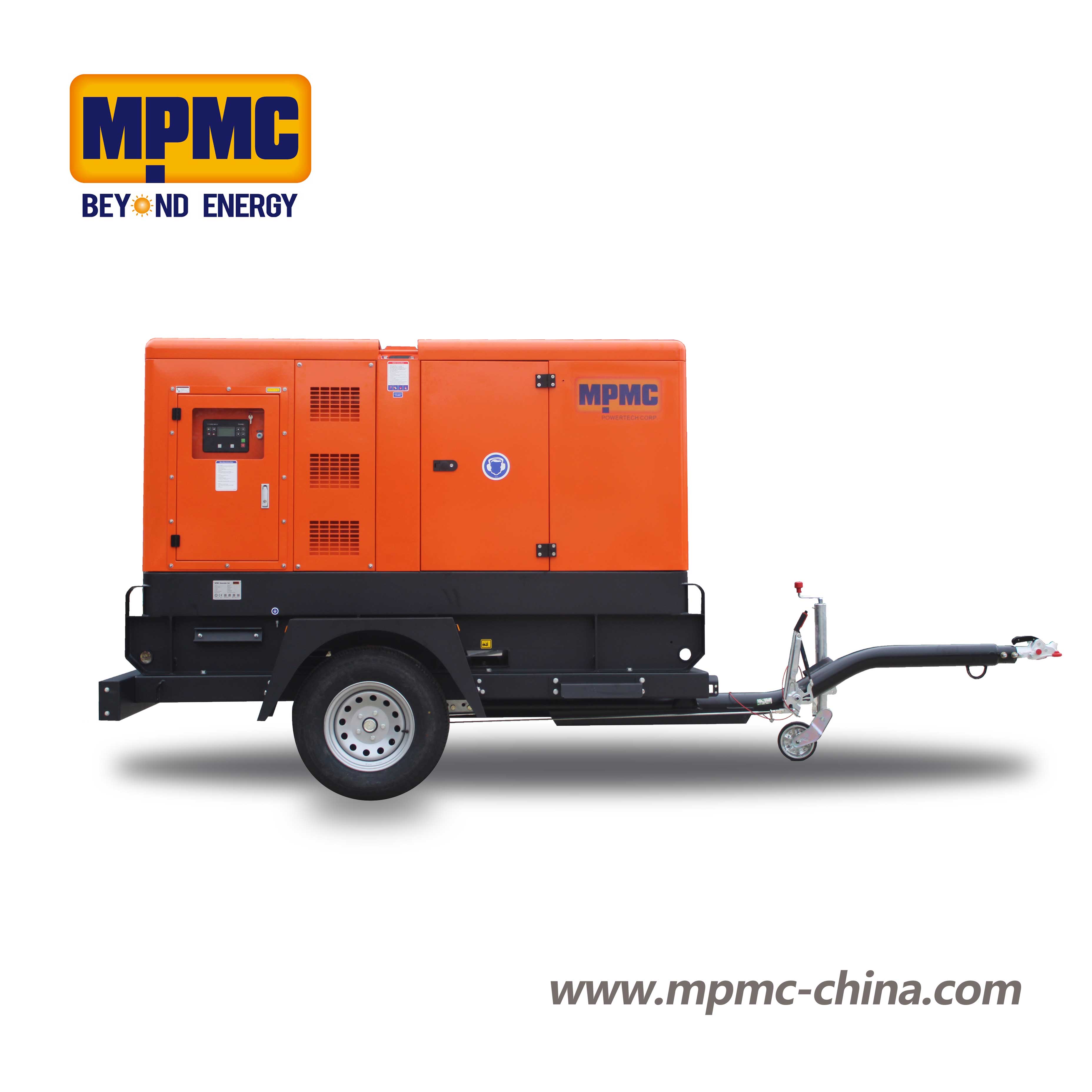 移动拖车型柴油发电机组 Made By MPMC