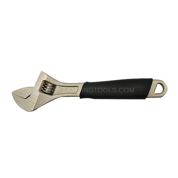 Adjustable Wrench With PVC Handle   337005