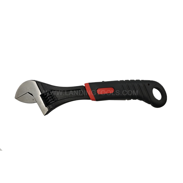 Adjustable Wrench With PVC Handle    337008