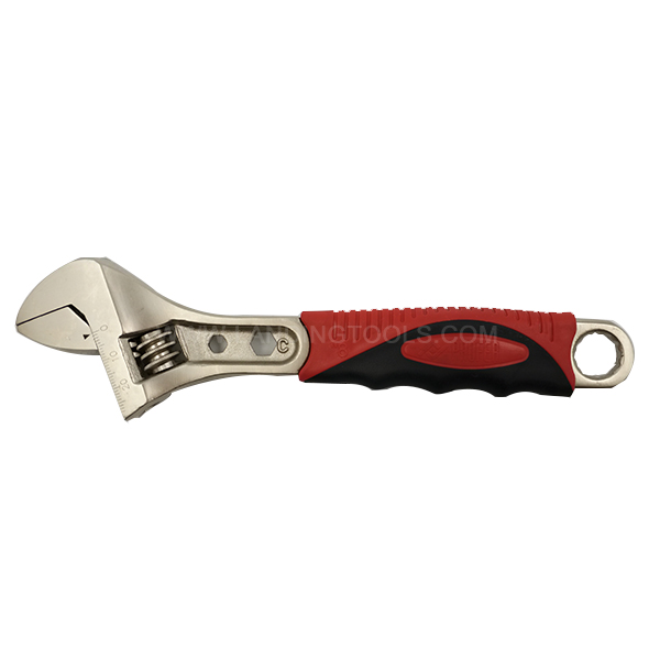 Adjustable Wrench With PVC Handle  337009