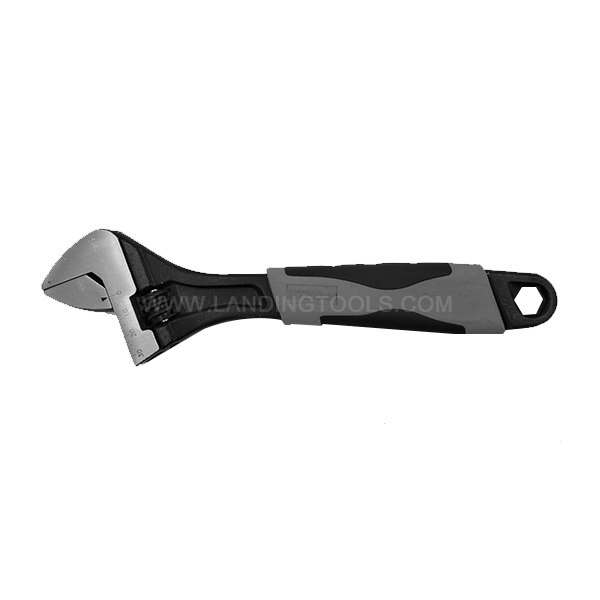 Adjustable Wrench With PVC Handle  337010