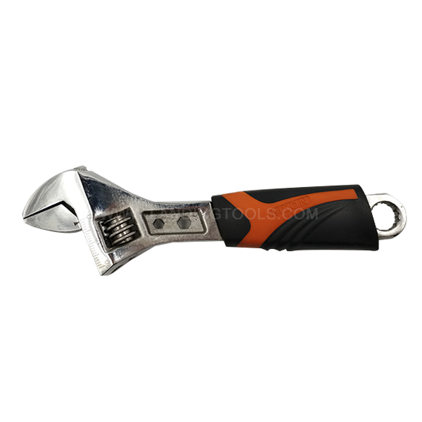Adjustable Wrench With PVC Handle  337011