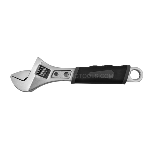 Adjustable Wrench With PVC Handle  337014