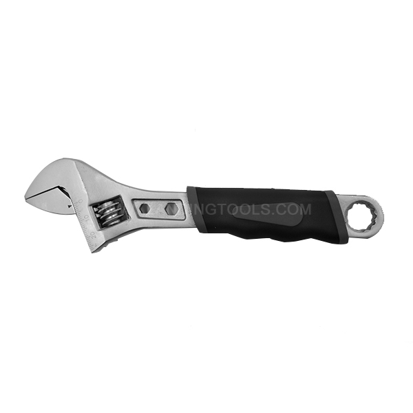 Adjustable Wrench With PVC Handle  337014