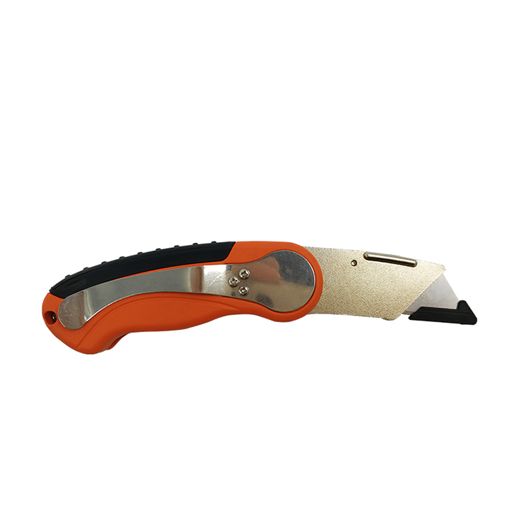 Industrial Grade Folding Utility Knife Include 3pcs Blades  385701-1
