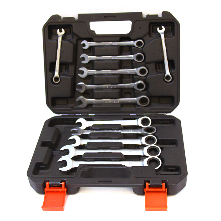12pcs  Flexible Ratchet Combination Wrench   701507