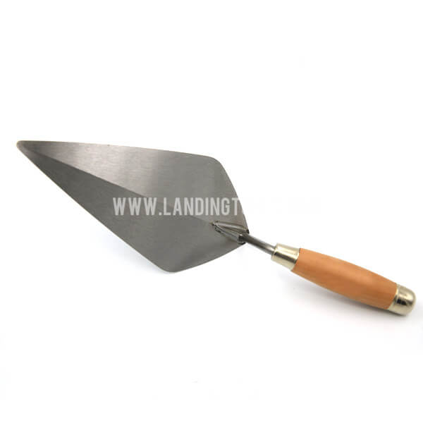 Professional Bricklaying Trowel With Wooden Handle   390109