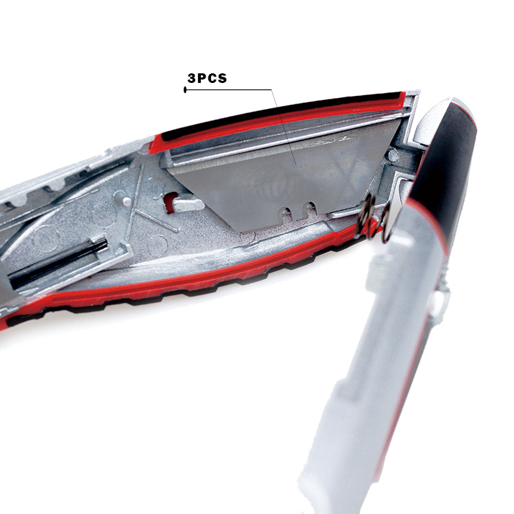 Quick  Open  Structure Over Moulding Utility Knife   385101