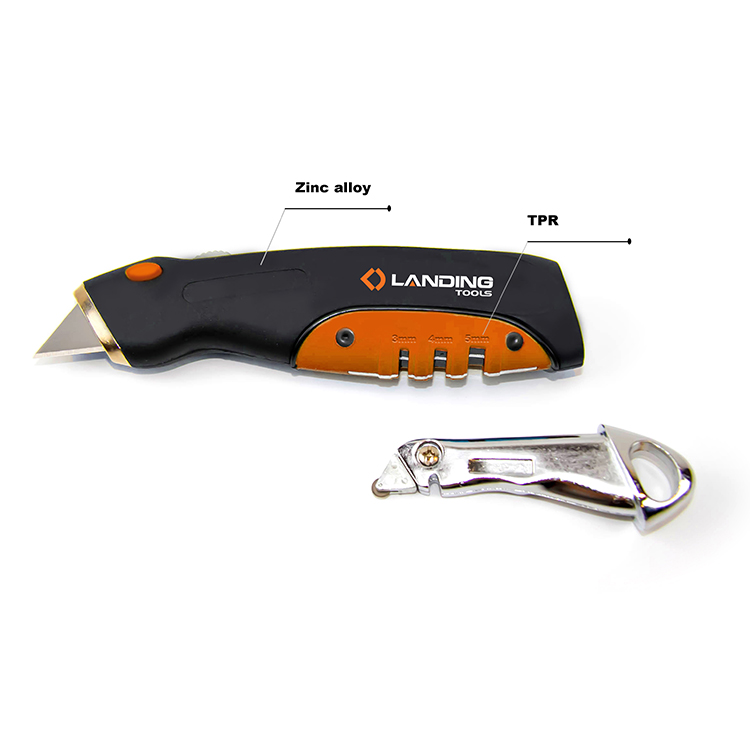Professional Safety Box Cutter Utility Knife With Mini Glass cutter  385705