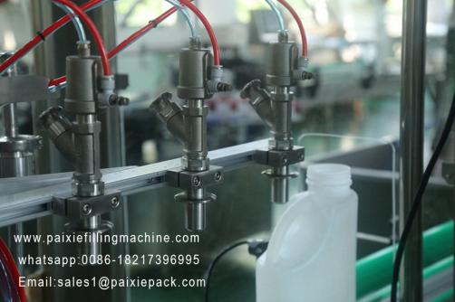 Plastic bottle milk filling capping machine