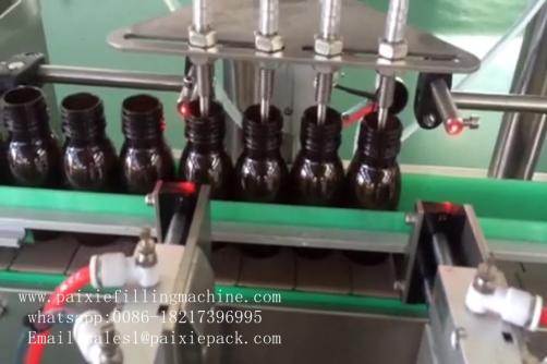 Small bottle peristaltic filling capping machine