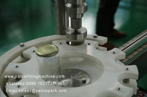 Peanut butter and mayonnaise jam filling capping machine