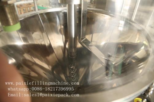 Coffee powder glass bottle filling capping machine