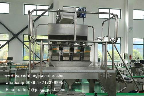 Electronic scale granule weighing filling machine