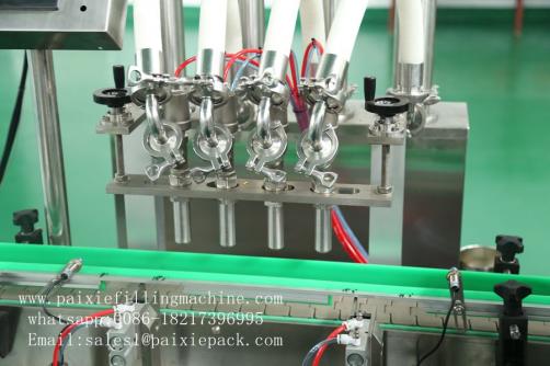 Glue tin can filling capping machine