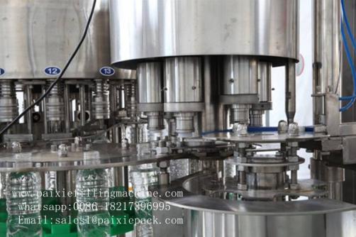 Mineral water Plastic bottle washing filling capping machine