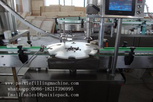 Square bottle capping machine