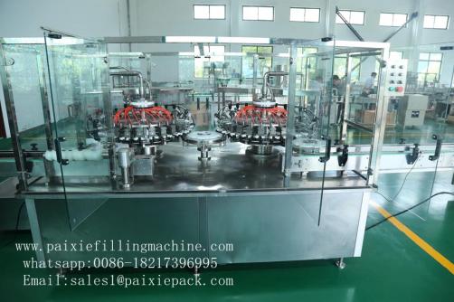 Glass bottle water and air washing machine