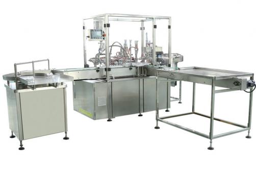 Automatic high vicidity filling capping machine