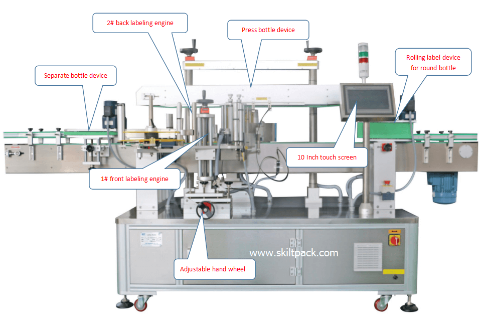 wine labeling machine
