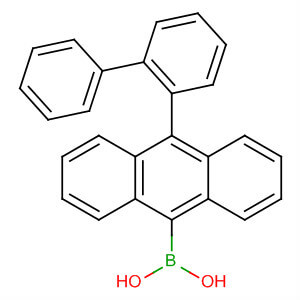 (10-[1,1'-Biphenyl]-2-yl-9-anthracenyl)boronic acid，400607-48-9​，C26H19BO2​