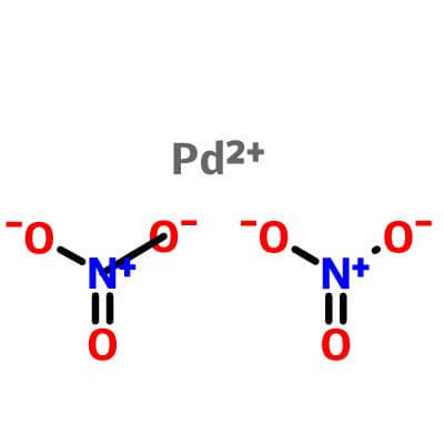 Palladium(II) nitrate solution，10102-05-3，Pd(NO3)2