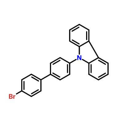 9-(4'- Bromo-4- biphenylyl)- 9H- carbazole , 212385-73-4 , C24H16BrN​
