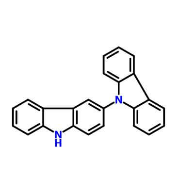 3,9'-Bi [9H- carbazole] , 18628-07-4 , C24H16N2​