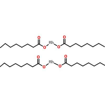 Rhodium Octanoate Dimer，73482-96-9，C32H60O8Rh2