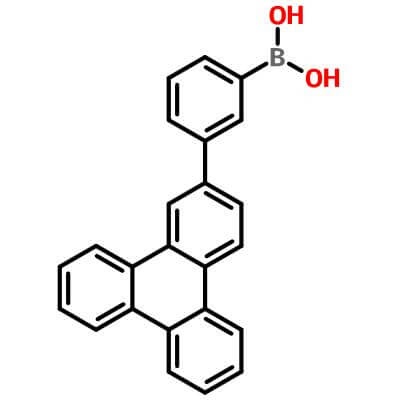 3-(Triphenylen-2-yl)phenylboronic acid，1235876-72-8，C24H17BO2​