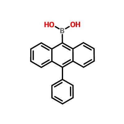 (10-Phenylanthracen-9-yl)boronic acid，334658-75-2，C20H15BO2