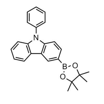 9-Phenyl-9H-carbazole-3-boronic acid pinacol ester， [1126522-69-7]， C24H24BNO2