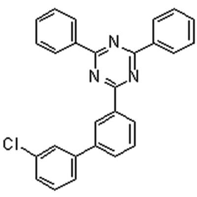 2-(3'-Chloro[1,1'-biphenyl]-3-yl)-4,6-diphenyl-1,3,5-triazine，1443049-83-9，C27H18ClN3