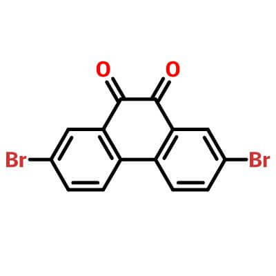 2,7-Dibromo-9,10-phenanthrenedione_ 84405-44-7_C14H6Br2O2