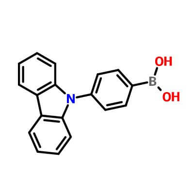 4-(9H-Carbozol-9-Yl)Phenylboronic Acid，419536-33-7，C18H14BNO2​