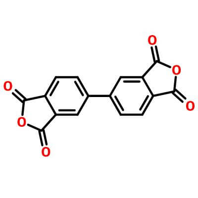 3,3',4,4'-Biphenyltetracarboxylic dianhydride (BPDA)_ 2420-87-3_ C16H6O6