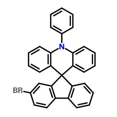 Spiro[acridine-9(10H),9'-[9H]fluorene], 2'-bromo-10-phenyl_1241891-64-4_C31H20BrN