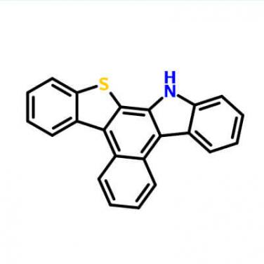 14H-Benzo[c][1]benzothieno[2,3-a]carbazole，1313395-18-4，​C22H13NS​