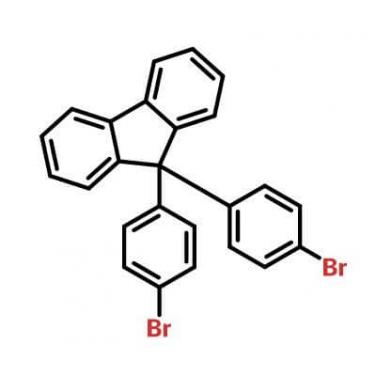 9,9-Bis(4-Bromophenyl)-9H-Fluorene，128406-10-0，C25H16Br2