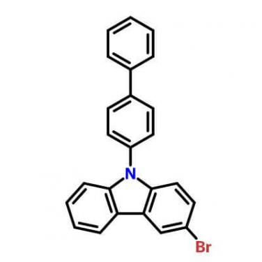 3-Bromo-9-(4-biphenylyl)carbazole, 894791-46-9, C24H16BrN