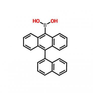 [10-(1-Naphthalenyl)-9-anthracenyl]boronic acid，400607-46-7，C24H17BO2​