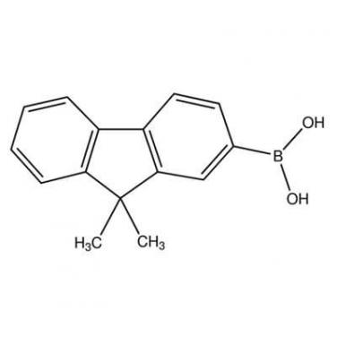 9,9-Dimethyl-9H-fluoren-2-yl-boronic acid，333432-28-3，C15H15BO2