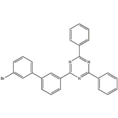 ​2-(3'-BroMo-biphenyl-3-yl)-4,6-diphenyl-[1,3,5]triazine，​1606981-69-4​，C27H18BrN3​