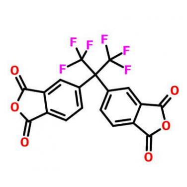 4,4’-( hexafluoroiso propylidene )diphthalic anhydride (6FDA)_ 1107-00-2_ C19H6F6O6