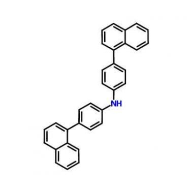 Benzenamine, 4-(1-naphthalenyl)-N-[4-(1-naphthalenyl)phenyl]-_897671-74-8_C32H23N