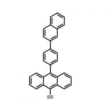 9-Bromo-10-[4-(2-naphthalenyl)phenyl]-anthracene_866611-29-2_C30H19Br