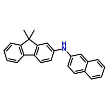 9,9-dimethyl-N-(naphthalen-2-yl)-9H-fluoren-2-amine_1263001-82-6_C25H21N