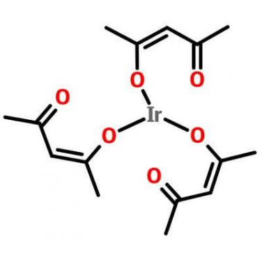 Iridium(III) Acetylacetonate, 15635-87-7,C15H21IrO6