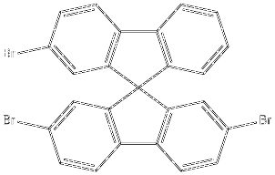 9,9'-Spirobi[9H-fluorene], 2,2',7'-tribromo_171408-77-8_C25H13Br3