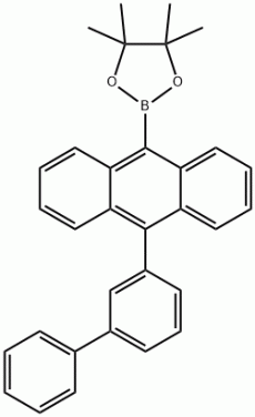 10-([1,1'-Biphenyl]-3-yl)anthracen-9-yl-4,4,5,5-tetramethyl-1,3,2-dioxaborolane_1510788-38-1_C32H29BO2